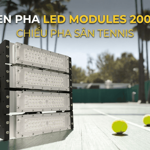 [Philips Inside] Đèn Pha LED Modules Chiếu Sáng Sân Tennis Pickleball Citilight CTL154M 200W LED300/CW 220-240V 30000LM