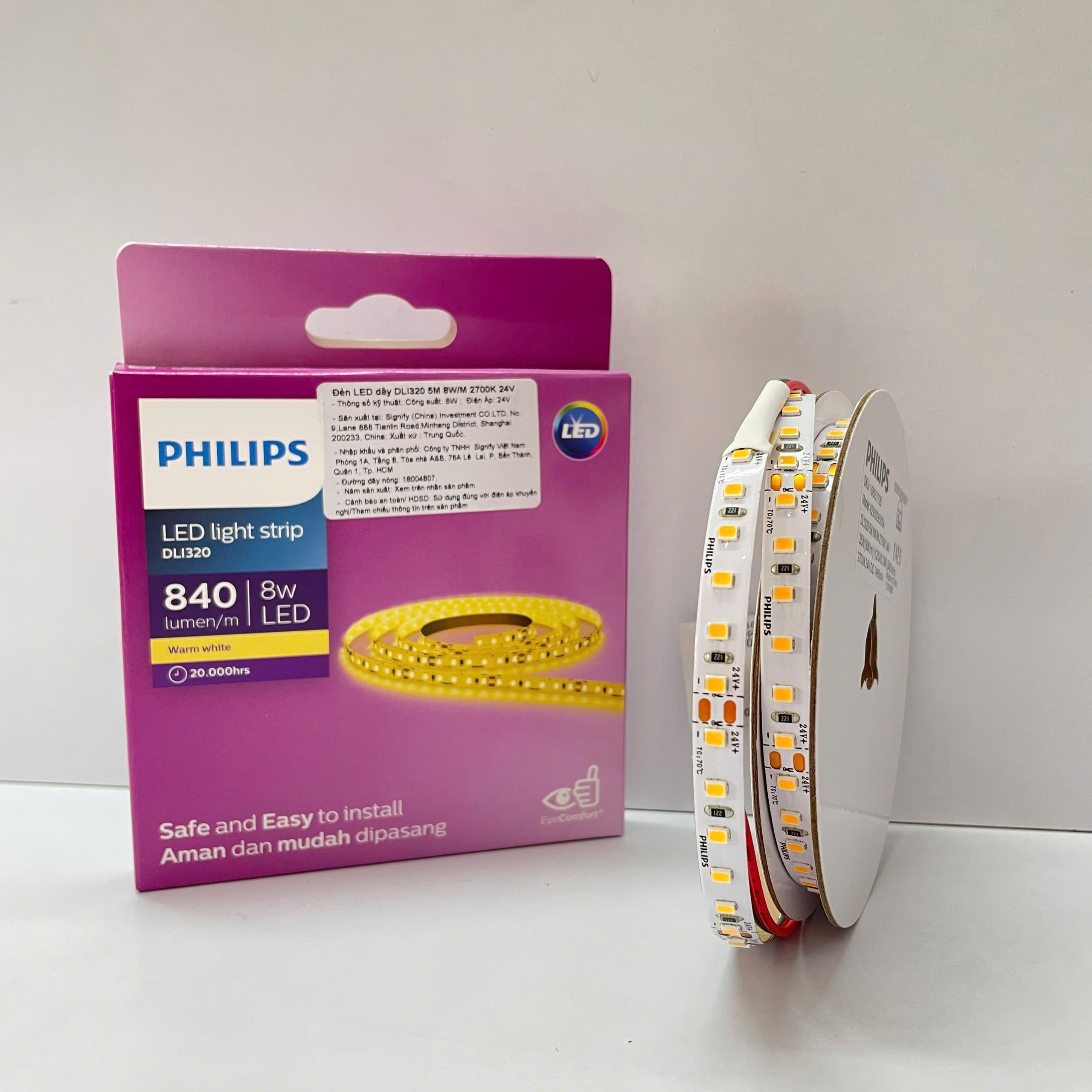 Đèn trang trí LED dây hắt trần Philips DLI320