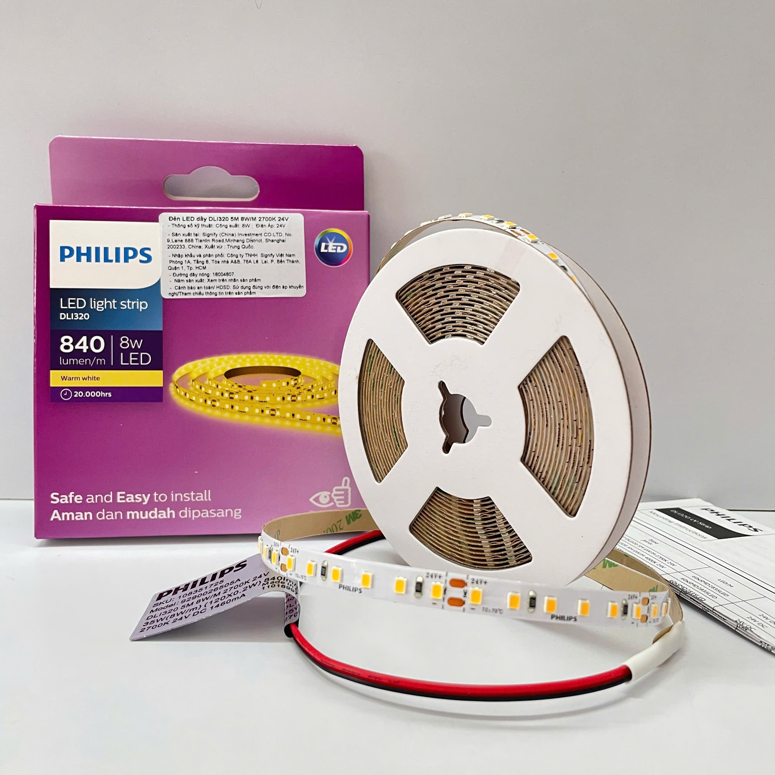 Ánh sáng ấm áp từ Philips DLI320