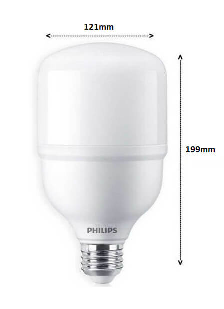 Bóng Led Bulb trụ Philips Tforce ESS LED HB MV 4.5Klm 45W 865 E27 Gen 4 có độ quang thông lên tới 4500lm Bóng Led Bulb trụ Philips Tforce ESS LED HB MV 4.5Klm 45W 865 E27 Gen 4 có độ quang thông lên tới 4500lm