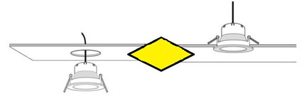 Đèn Downlight LED âm trần đổi màu Meson SSW Philips được thay thế với ba bước: bật, trượt và chỉnh Đèn Downlight LED âm trần đổi màu Meson SSW Philips được thay thế với ba bước: bật, trượt và chỉnh