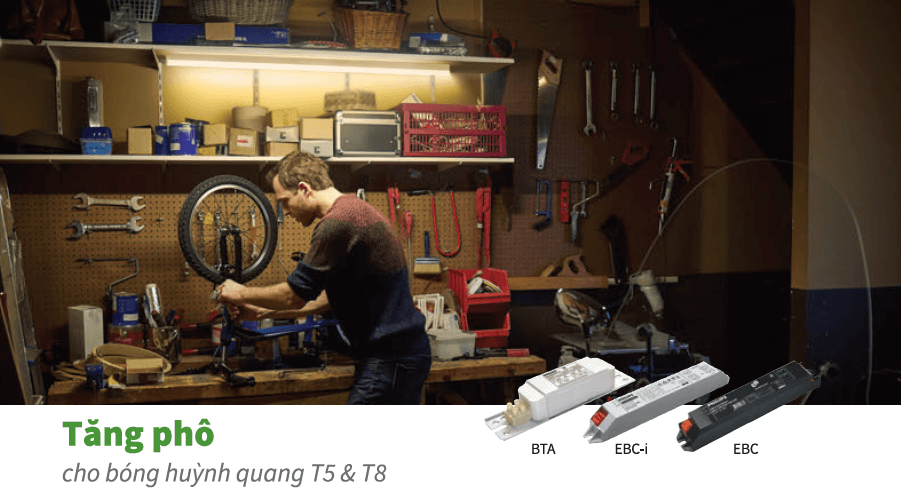 Ballast / tăng phô/ Chấn lưu điện tử bóng đèn huỳnh quang Philisp EB-Ci 1-2 14-28W 220-240v 50/60 Hz Ballast / tăng phô/ Chấn lưu điện tử bóng đèn huỳnh quang Philisp EB-Ci 1-2 14-28W 220-240v 50/60 Hz