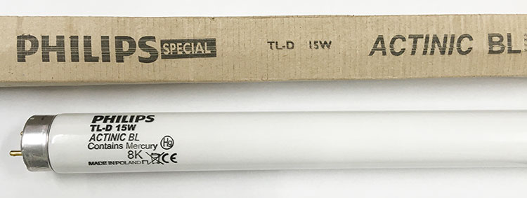 Bóng đèn côn trùng Philips TL-D 15W ACTINIC BL 220V 50Hz Bóng đèn côn trùng Philips TL-D 15W ACTINIC BL 220V 50Hz