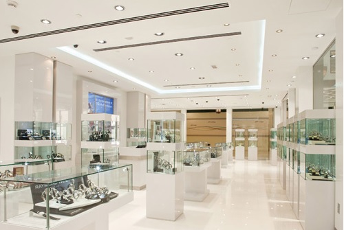 Hình bóng đèn Philips LED Stick được trang trí trong cửa hàng Hình bóng đèn Philips LED Stick được trang trí trong cửa hàng