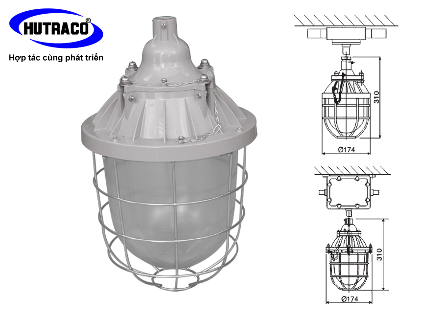 Đèn chống cháy nổ Philips an toàn sử dụng Đèn chống cháy nổ Philips an toàn sử dụng