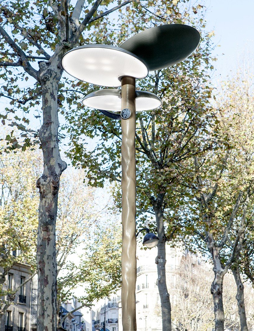 Đèn LED chiếu sáng đường phố sử dụng năng lượng mặt trời tại Paris, Pháp Đèn LED chiếu sáng đường phố sử dụng năng lượng mặt trời tại Paris, Pháp