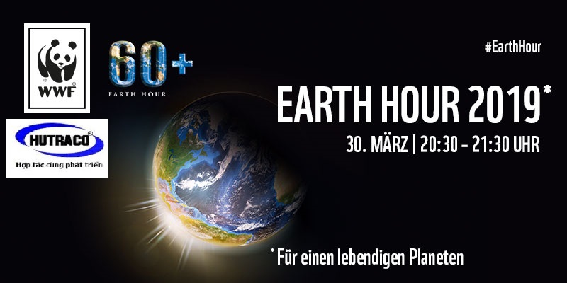 HUTRACO đồng hành cùng Giờ trái đất 2019 HUTRACO đồng hành cùng Giờ trái đất 2019