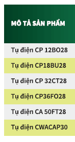 Tụ điện đèn cao áp Philisp CP 18CP28 Tụ điện đèn cao áp Philisp CP 18CP28
