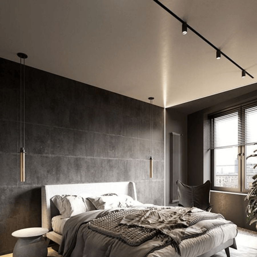 Bóng đèn LED Philips chiếu điểm Essential Smartbright projector ST034T trang trí trong phòng ngủ Bóng đèn LED Philips chiếu điểm Essential Smartbright projector ST034T trang trí trong phòng ngủ