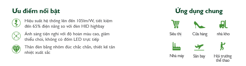 Đèn Higbay Led Philips chiếu sáng nhà xưởng Ess SmartBright HB G3BY239P LED60/CW PSU Đèn Higbay Led Philips chiếu sáng nhà xưởng Ess SmartBright HB G3BY239P LED60/CW PSU