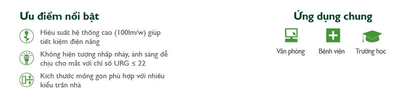 Máng đèn âm trần Led Philips Smart Bright Direct Panel RC093V LED26S/840 PSU W60L60 GM Máng đèn âm trần Led Philips Smart Bright Direct Panel RC093V LED26S/840 PSU W60L60 GM