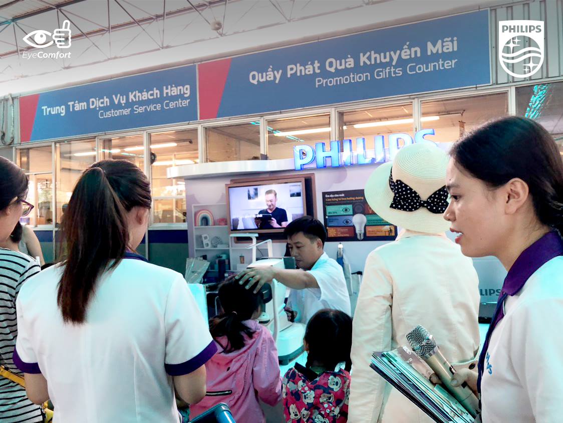 Bộ đèn downlight âm trần LED Philips DN024B 11W LED6/WW D125 cung philips chăm sóc sức khỏe đôi mắt