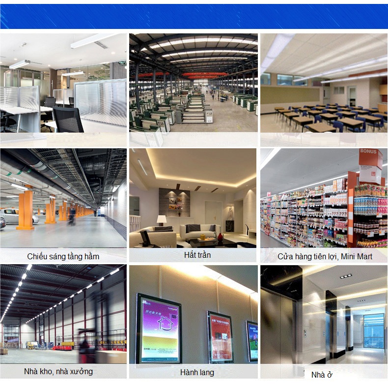 Bộ máng đèn LED Philips 1m2 BN016C LED16/CW L1200 GM 16W Bộ máng đèn LED Philips 1m2 BN016C LED16/CW L1200 GM 16W