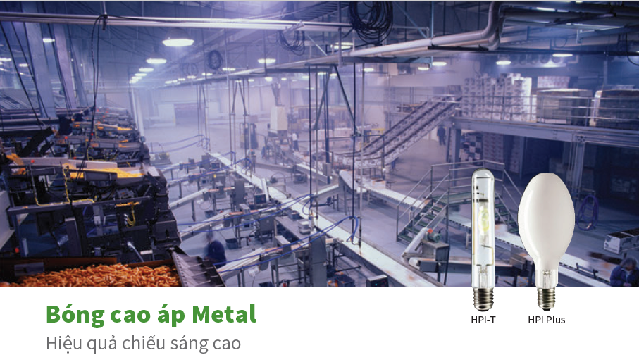 Bóng đèn cao áp Metal Halide Philips Bóng đèn cao áp Metal Halide Philips