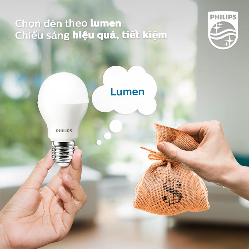 Bóng đèn Led Philips - Tại sao cần chọn đèn Led theo Lumen mà không phải Watt? Bóng đèn Led Philips - Tại sao cần chọn đèn Led theo Lumen mà không phải Watt?