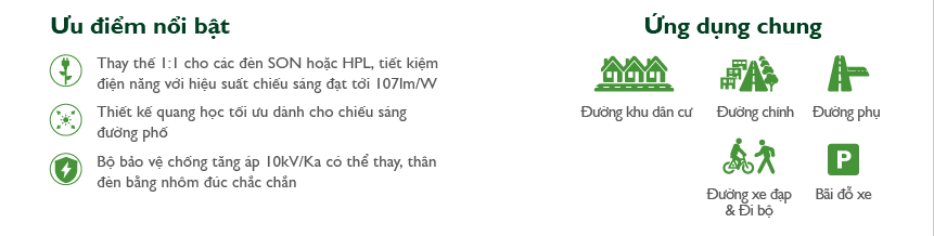 Ứng dụng và ưu điểm đèn đường Led Philips Street Lighting SmartBright BRP130 LED70/NW 70W 220-240V DM GM Ứng dụng và ưu điểm đèn đường Led Philips Street Lighting SmartBright BRP130 LED70/NW 70W 220-240V DM GM