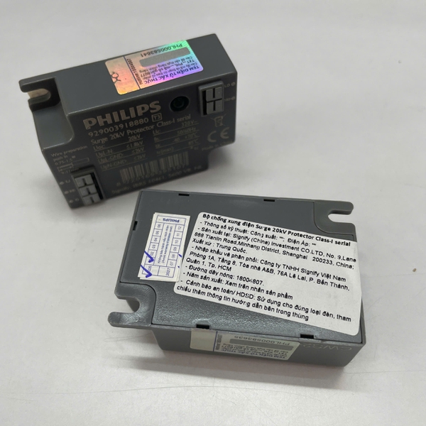 Nguồn - Ballast - Tăng Phô / Biến thế Philips / Thiết bị chống sét Surge 20kV Protector Class-I: An tâm cho mọi không gian