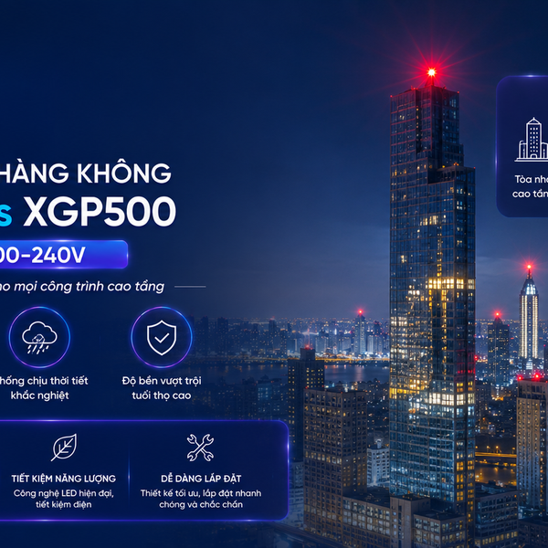 🌟 Đèn Cánh Báo Hàng Không LED Philips XGP500: Tầm Nhìn Vượt Trội Cho Công Trình Xây Dựng 🌟 Khám Phá Ngay!
