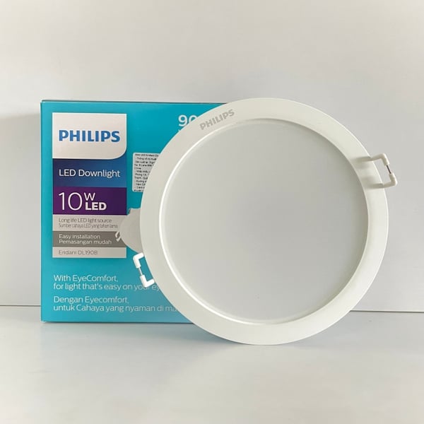 Đèn Downlight âm trần LED Philips Eridani DL190B LED8 D125 10W 865 WH SNI