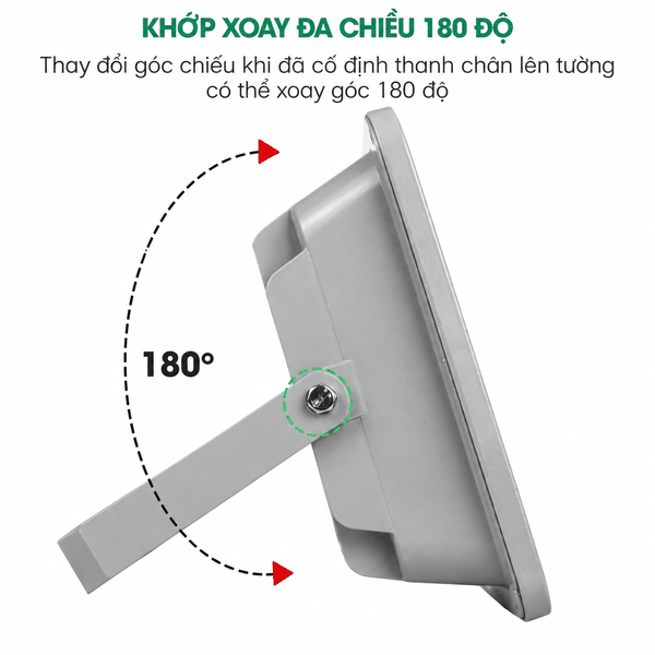 Đèn Pha Led Floodlight Chiếu Sáng Cây Cảnh Sân Vườn CTL111G 50W LED75/NW 220-240V 7500lm