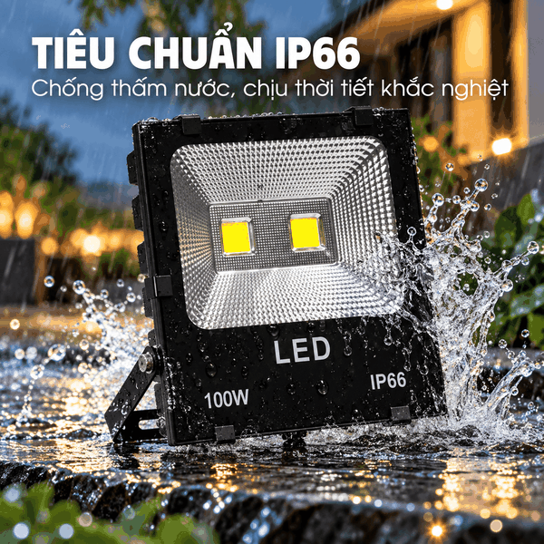 [PHILIPS INSIDE] Đèn Pha LED Floodlight Chiếu Sáng Mặt Tiền Tòa Nhà CITILIGHT CTL102F 100W LED150/NW 220-240V 15000LM