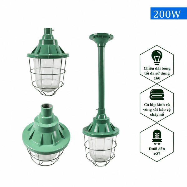 [PHILIPS INSIDE] Đèn Phòng Chống Cháy Nổ CITILIGHT LED 200W E27
