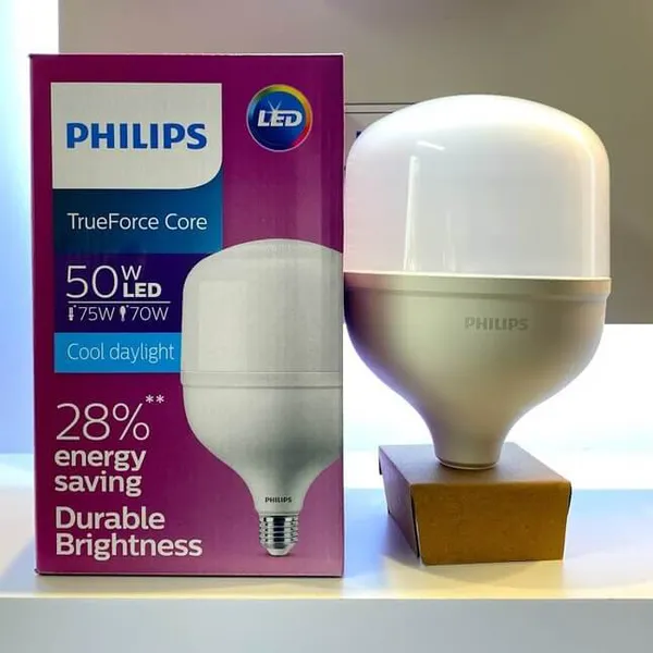 Bóng đèn Led trụ Philips TForce Core HB 50W E27 865
