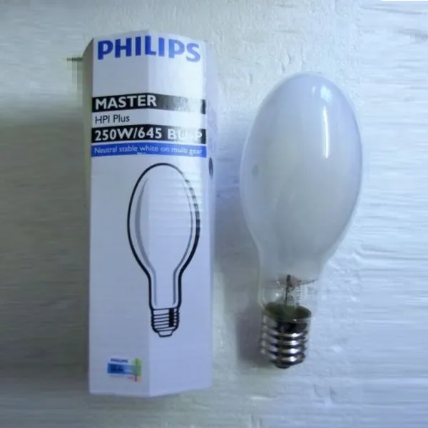 Bóng đèn cao áp Philips Metal Halide MASTER HPI Plus 250W/645 BU E40 1SL/12