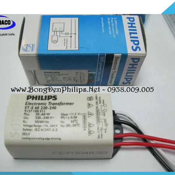 Biến thế (transformer) điện tử Philips ET-E 60