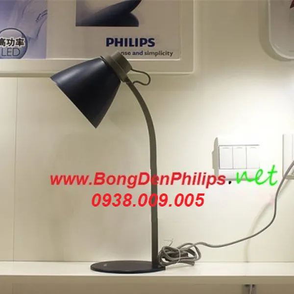 Bộ đèn bàn học QDS300 bóng Led Bulb 6W Philips