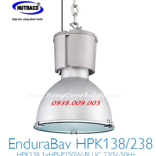 Bộ đèn High bay cao áp Philips 250W - EnduraBay HPK138/238