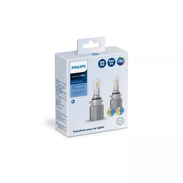 Bộ đèn pha xe hơi ô tô Philips LED HB4 Dual CCT 11006 UED X2 12V 2 cế độ màu ánh sáng 2500K-6500KBộ đèn pha xe hơi ô tô Philips LED HB4 Dual CCT 11006 UED X2 12V 2 cế độ màu ánh sáng 2500K-6500K