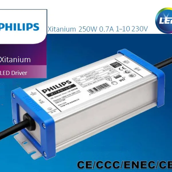 Bộ nguồn/ Driver đèn Led Philips Xitanium Dim 250W 0.7A 1-10V 230V I220C