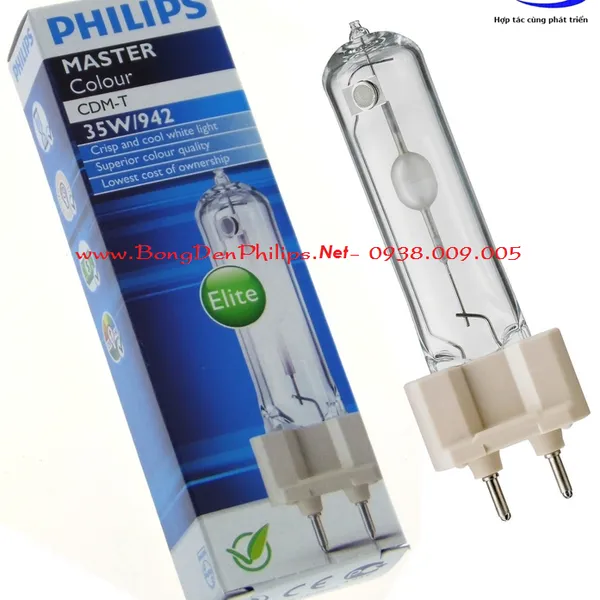 Bóng đèn cao áp Philips Master CDM-T 35W 830/942 G12