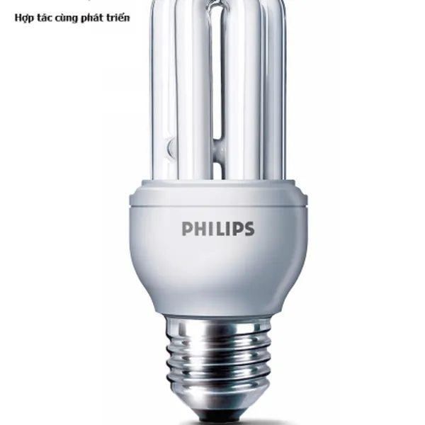 Bóng đèn compact Philips 11W 3U ánh sáng vàng