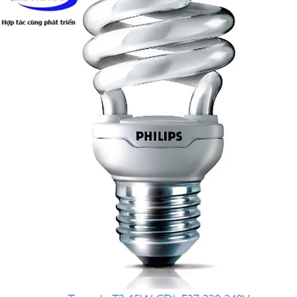 Bóng đèn Compact Philips Tornado 15W ánh sáng vàng