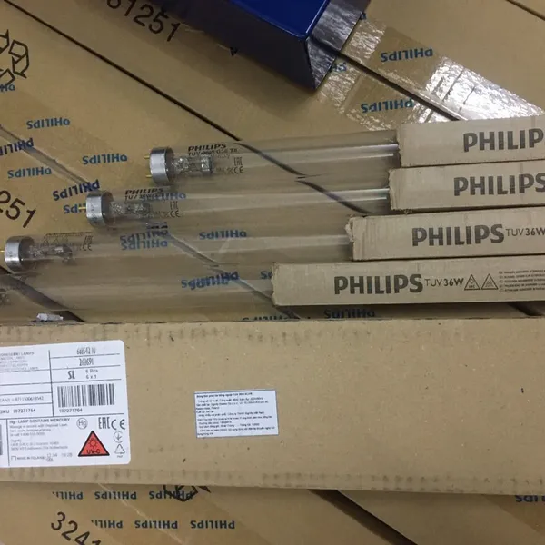 Bóng đèn khử trùng diệt khuẩn Philips T8 1m2 TUV 36W