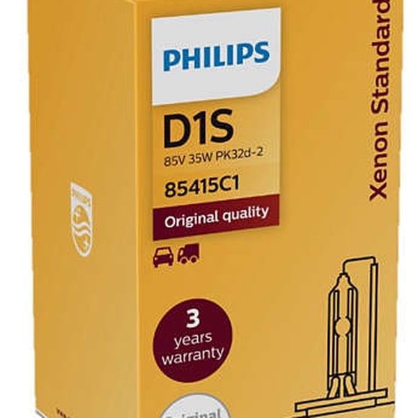 Bóng đèn pha ôtô / xe hơi Philips ULTIMATE WHITE LED D1S 85415 85V 35W ánh sáng 5000K