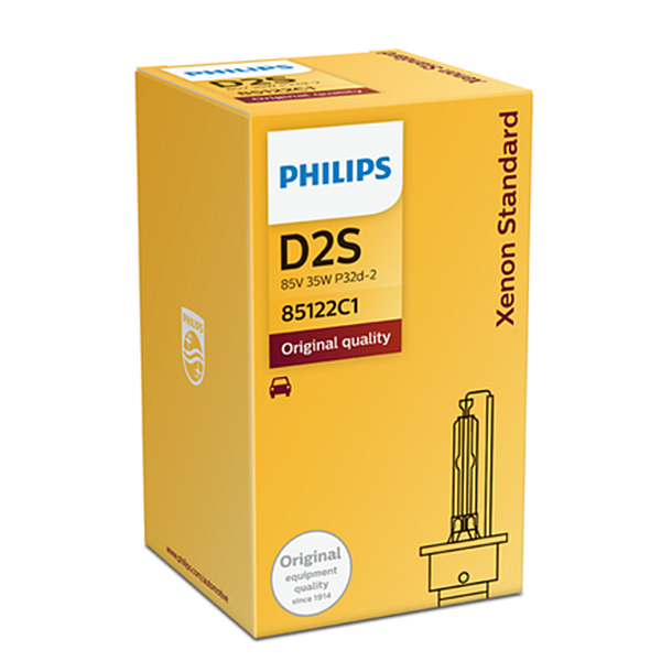 Bóng đèn pha ôtô/ xe hơi Philips ULTIMATE WHITE LED D2S 85122 85V 35W ánh sáng 5000K