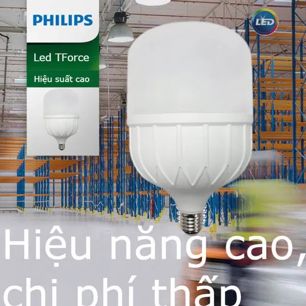Combo 06 Bóng đèn Led Trụ Philips TForce Core HB 30W E27 865