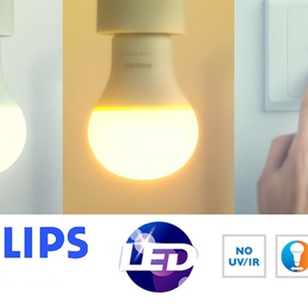 Bóng đèn LED Bulb Philips Scene Switch 9.5W E27 ánh sáng đổi màu vàng-trắng 3000/6500K