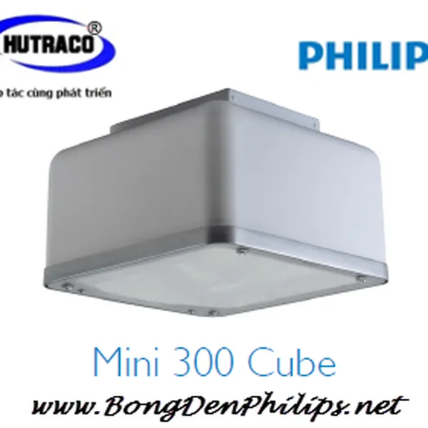 Đèn pha chiếu sáng trạm xăng Philips Mini 300 Cube