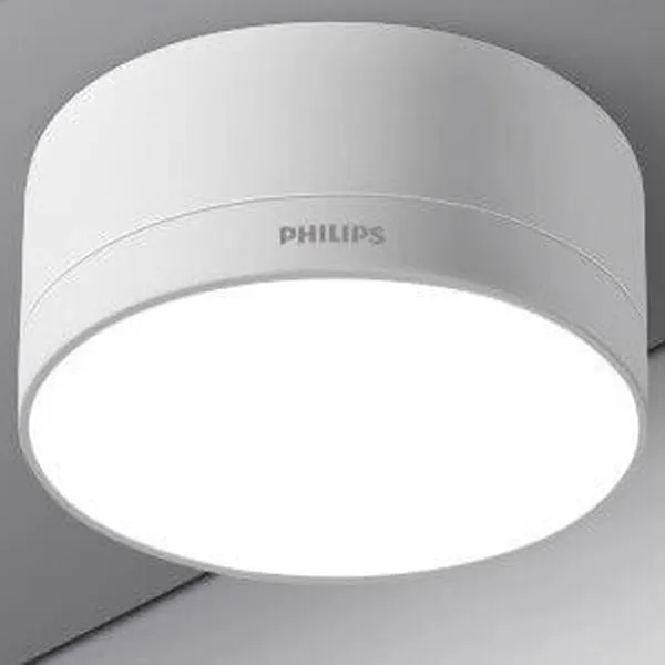 Đèn Downlight LED ống bơ lắp nổi tròn Philips DL212 EC RD 100 9W 3000K W HV 03 (Vỏ Trắng)