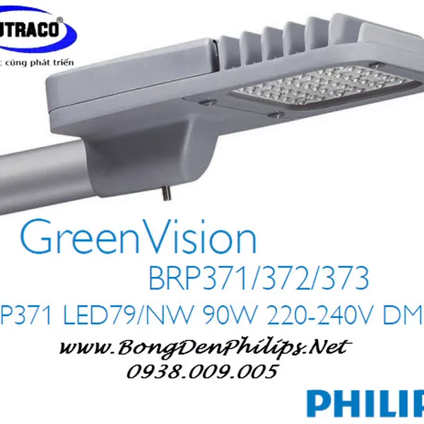 Đèn đường Led Philips - GreenVision Xceed BRP371 LED79/NW 90W 220-240V DM2E