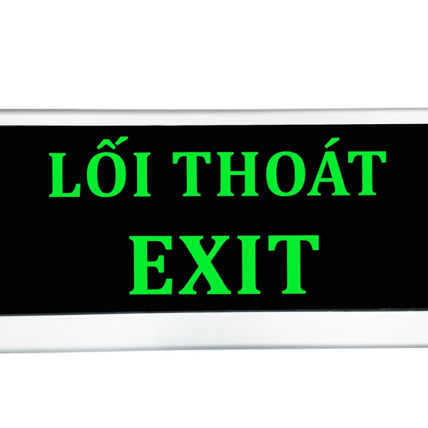 Đèn Exit lối thoát hiểm gắn tường 1 mặt 3W The Exit light - EXLF13SW