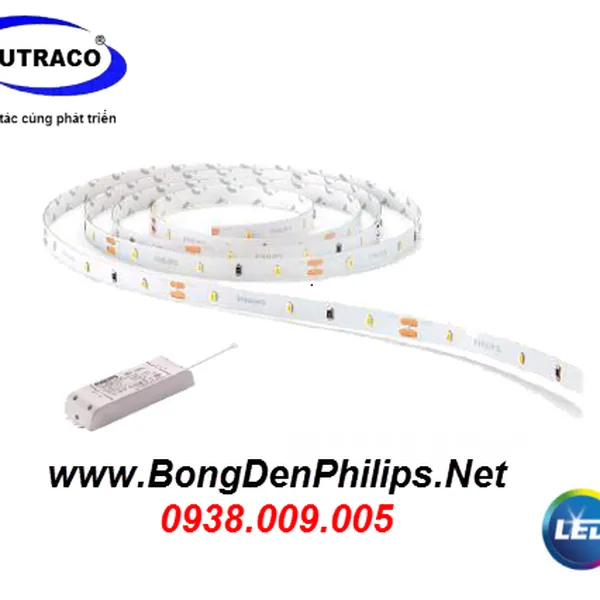 Đèn Led dây Philips 31059 18W 3000K 5m chiếu sáng trang trí, hắt trần