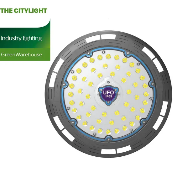 Đèn Highbay Led Philips chiếu sáng nhà xưởng The Citylight GreenWarehouse Highbay UFO020P