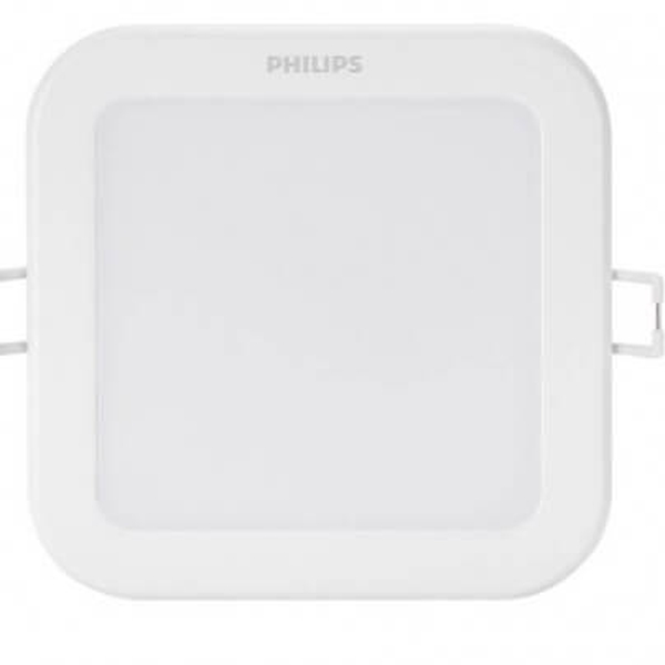 Đèn LED Philips Downlight âm trần vuông DN027B G3 LED9 9W/WW 220-240V L125 SQ 3000k