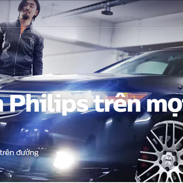 Đèn pha xe ô tô xe hơi Philips