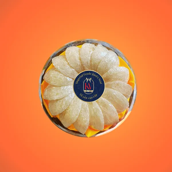 Premium Dried Bird's Nest - Luxury Grade (100G)